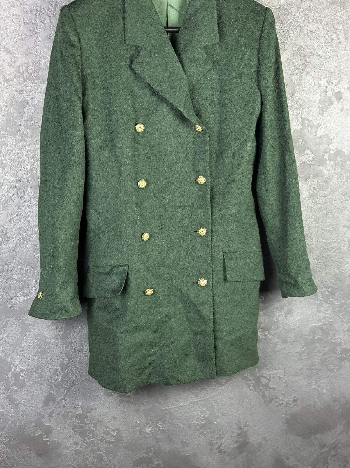 Versace Vintage Gianni Versace Double-Breasted Wool Coat Jacket Size M / US 6-8 / IT 42-44 - 5 Thumbnail