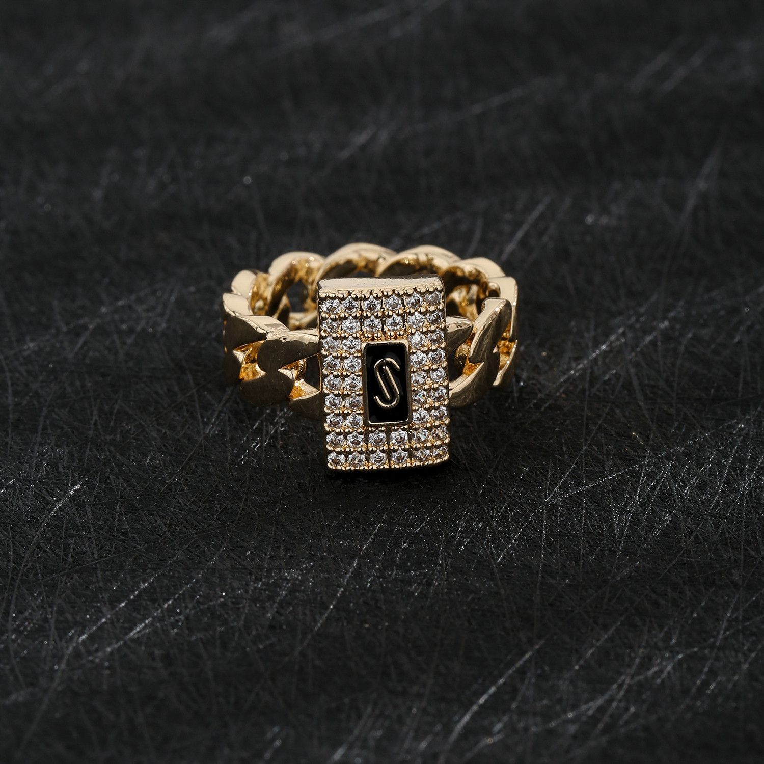 Other SIZE 9 Monaco Style 14K Gold Plated Ring Size ONE SIZE - 1 Thumbnail