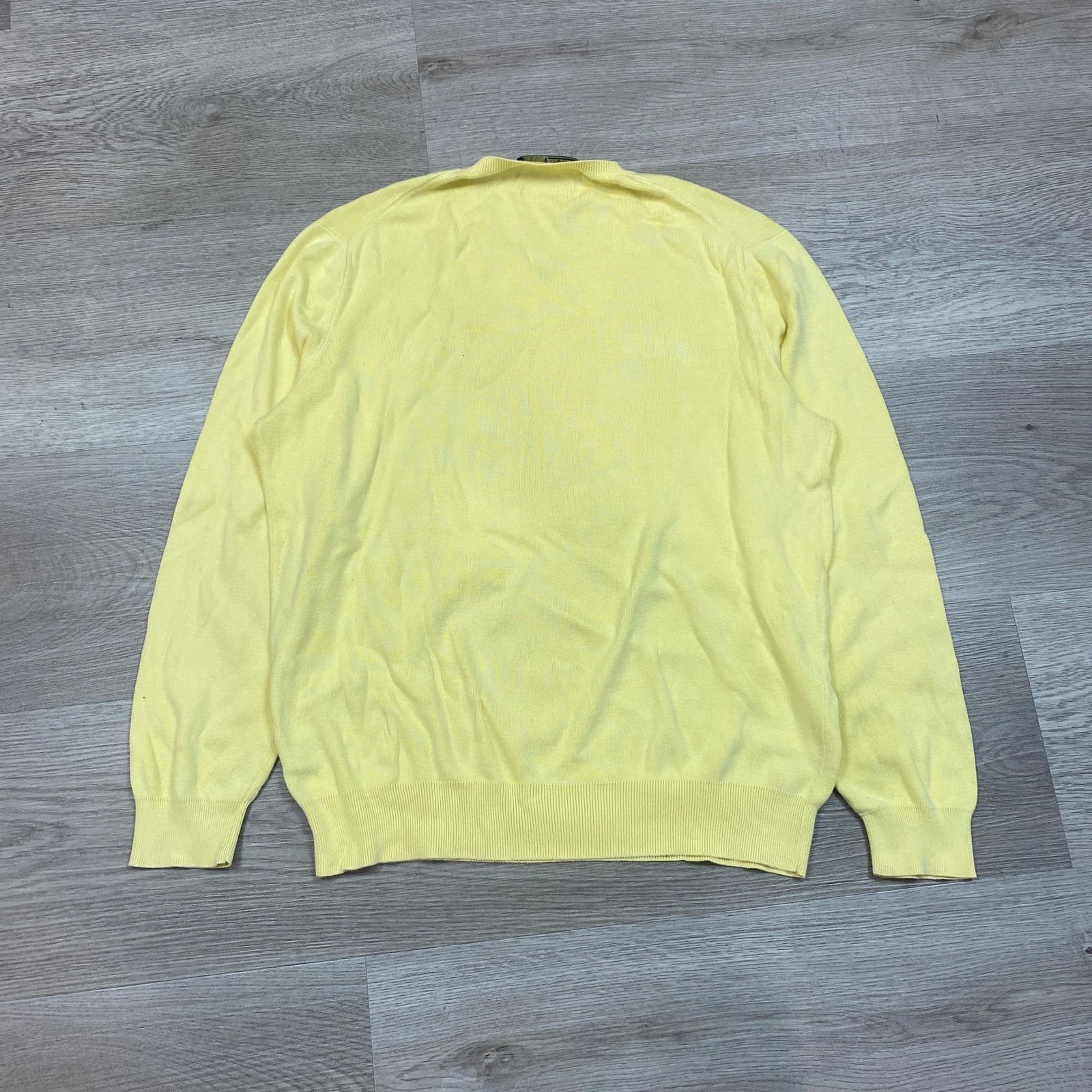 Polo Ralph Lauren × Vintage Vintage Polo Ralph Lauren Pima Cotton V Neck Sweater Mediu Size US M / EU 48-50 / 2 - 3 Thumbnail