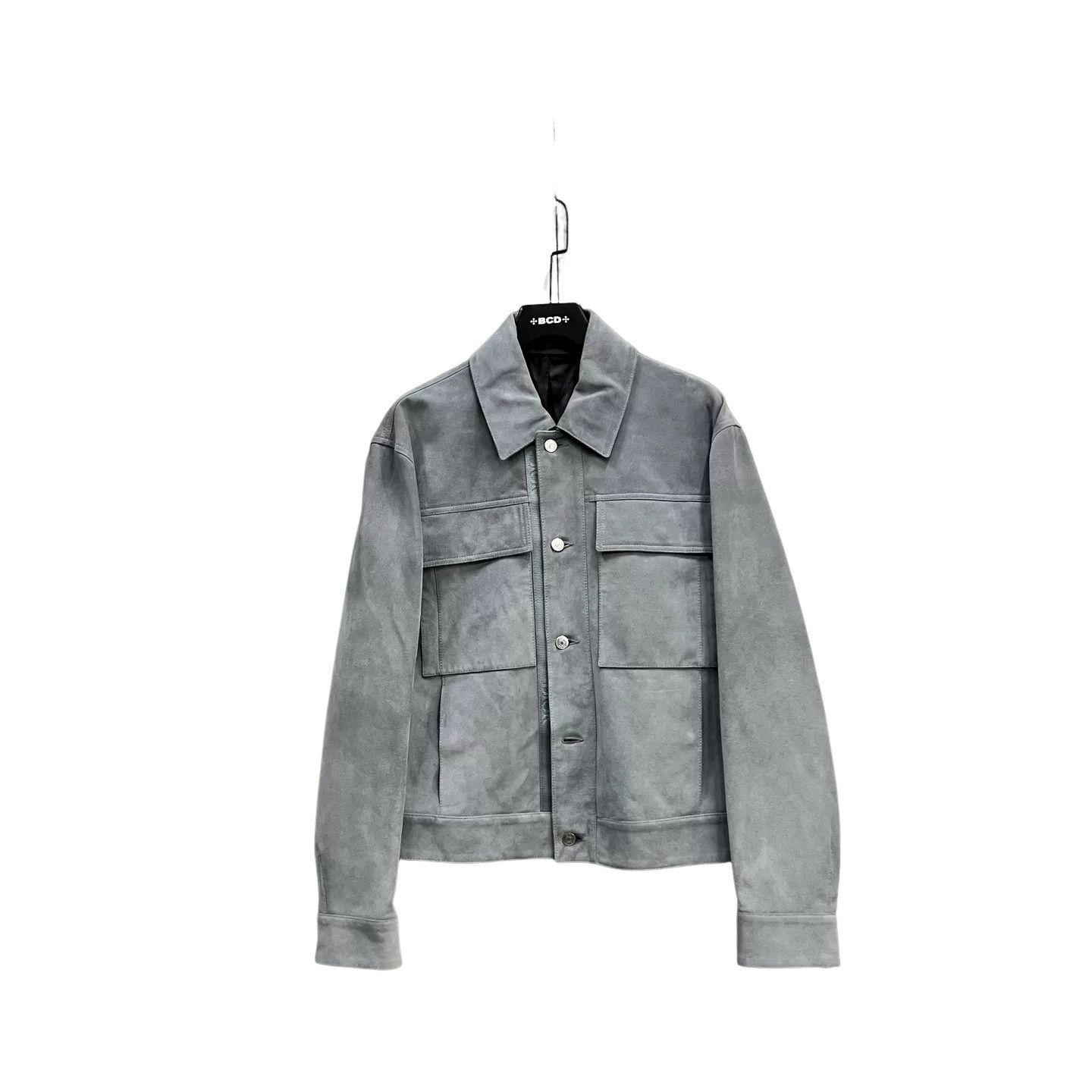 Dior Dior Blue Calf Suede Leather Jacket Size 48 Size US M / EU 48-50 / 2 - 1 Thumbnail