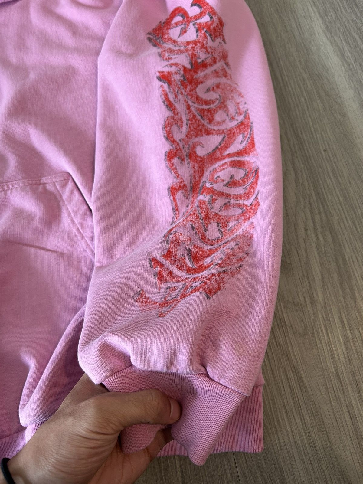 Balenciaga Balenciaga Pink Offshore Zip Up Hoodie Size Small Size US S / EU 44-46 / 1 - 13 Thumbnail