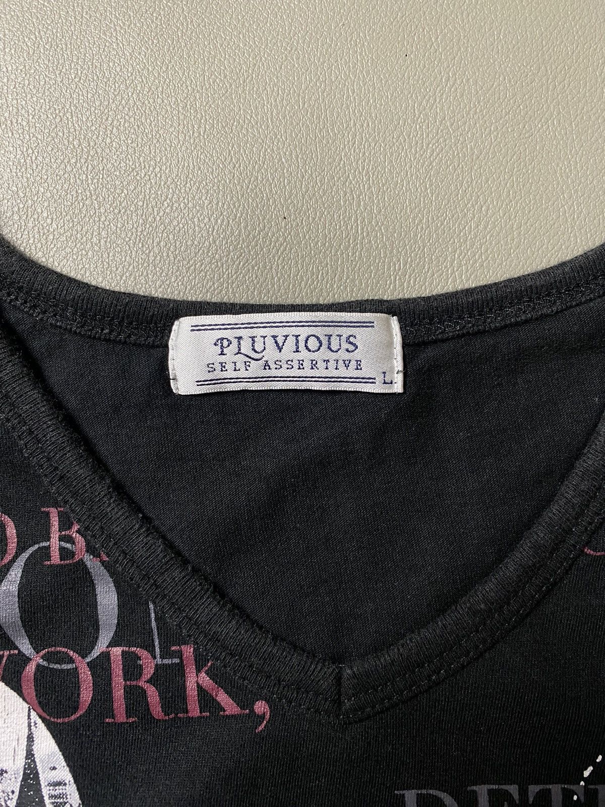 If Six Was Nine × Japanese Brand × Le Grande Bleu (L.G.B.) Pluvious Poem Tshirt Size US M / EU 48-50 / 2 - 5 Thumbnail