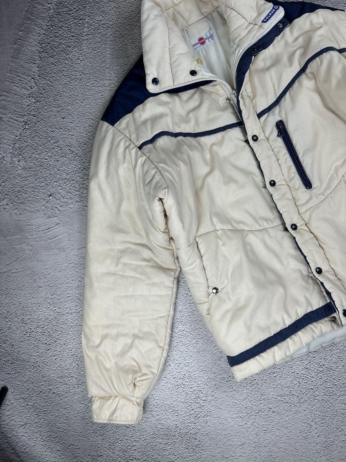 Colmar Vintage Colmar Down Puffer Jacket Washed Y2K Logo SK8 Size US L / EU 52-54 / 3 - 4 Thumbnail