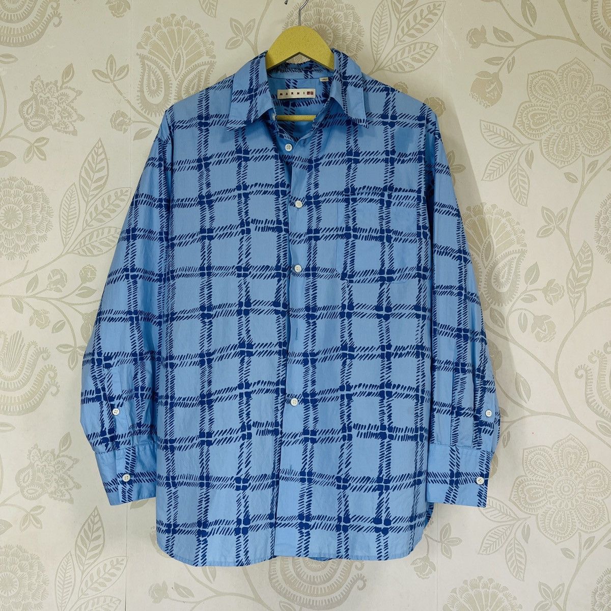 Marni MARNI X Uniqlo Japan Shirts Buttons Up Size M Size US M / EU 48-50 / 2 - 3 Thumbnail