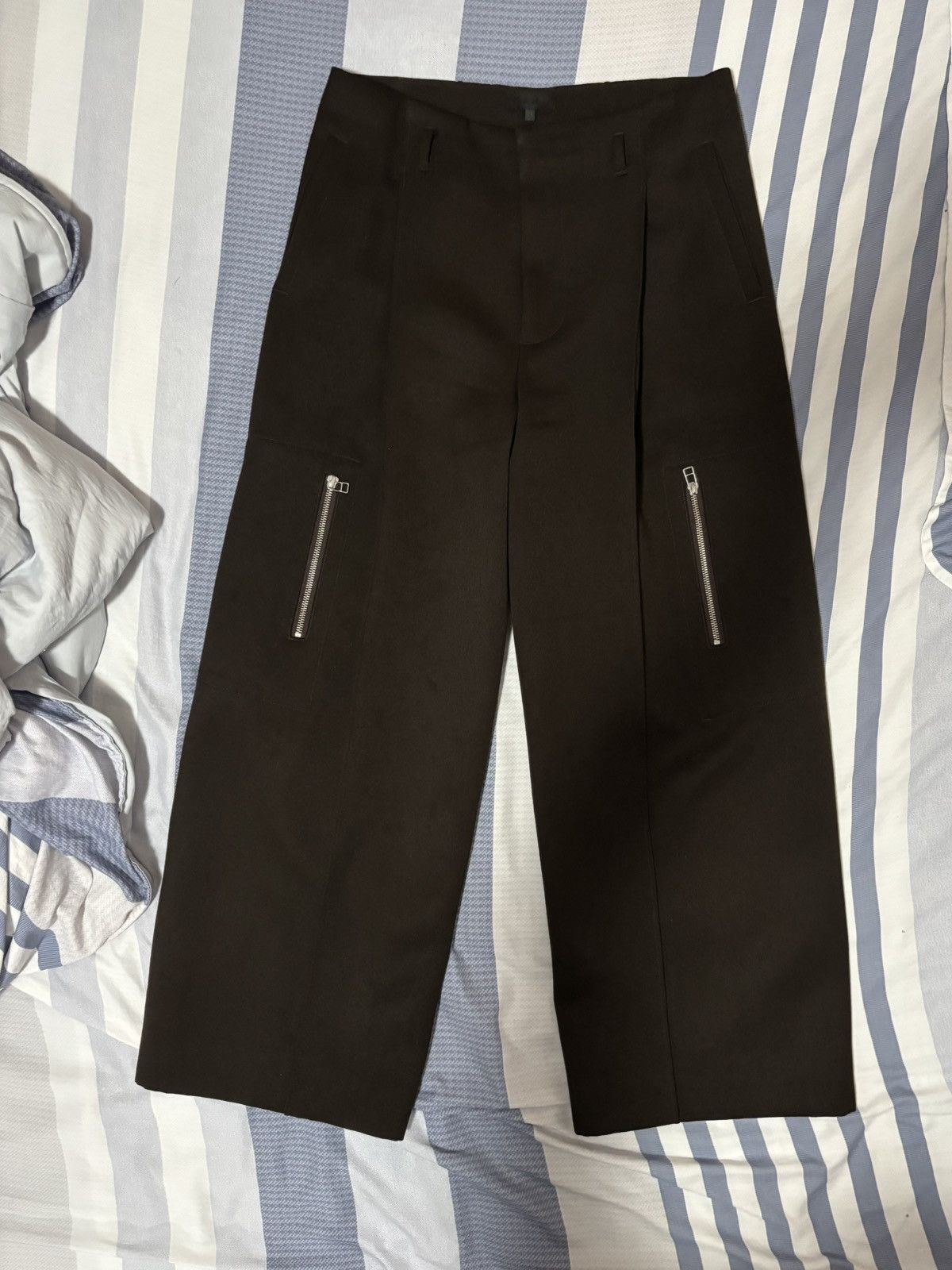 Omar Afridi For sale!! Omar Afridi 24AW Brown octed2D trousers Size US 32 / EU 48 - 3 Thumbnail