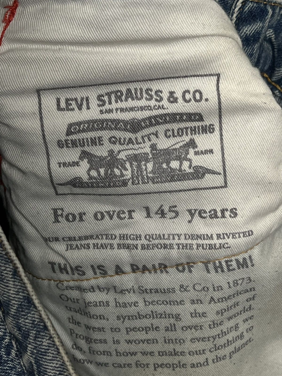 Levi's × Levi's Made & Crafted × Levi's Vintage Clothing Levis 512 Premium reflective jeans Size US 32 / EU 48 - 10 Thumbnail