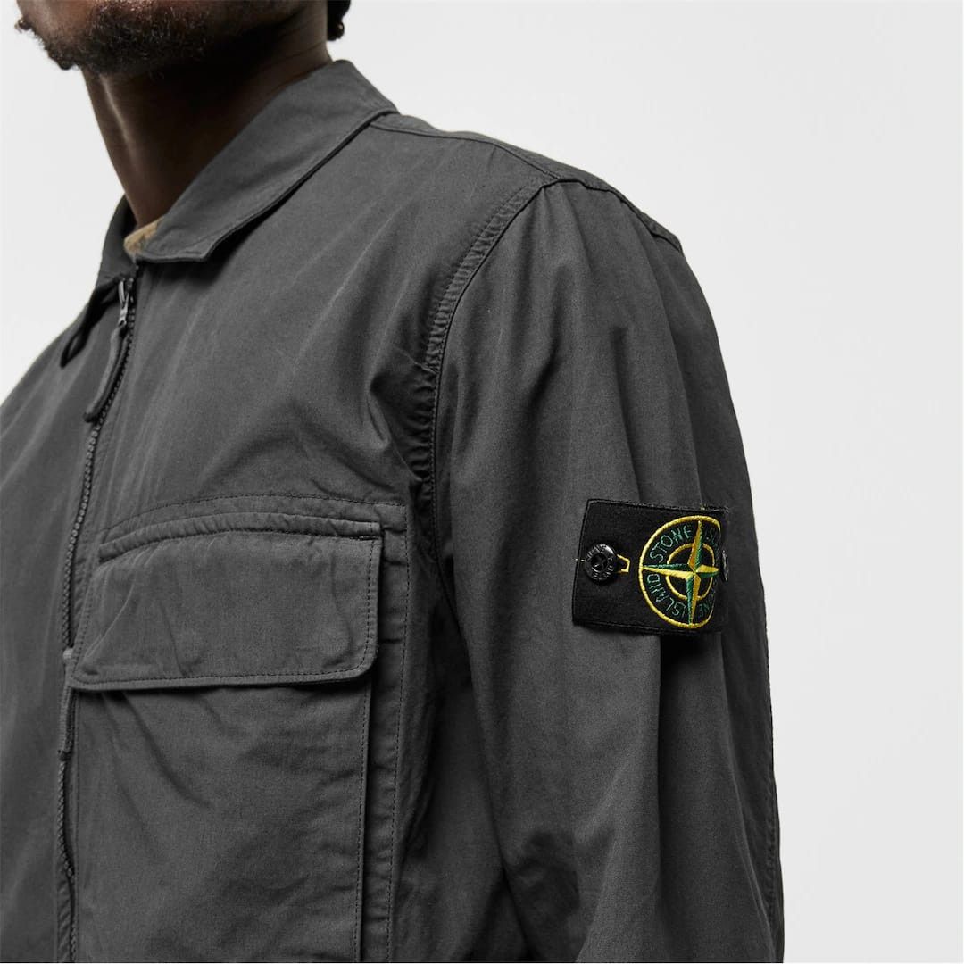 Stone Island o1g2r1mq0526 Functional Overshirt in Black Size US XXL / EU 58 / 5 - 6 Thumbnail
