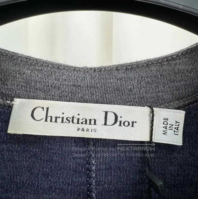 Dior Dior Gray Wool Blend Logo Dress . Size XS / US 0-2 / IT 36-38 - 6 Thumbnail
