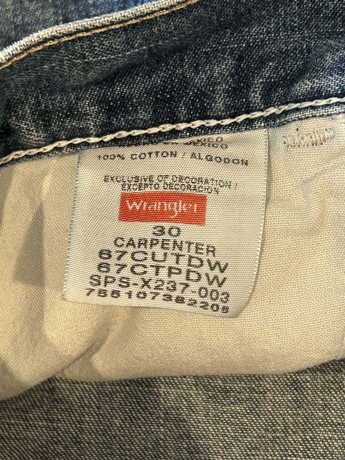 Wrangler Wrangler Vintage Carpenter Jean Short Size US 30 / EU 46 - 6 Thumbnail