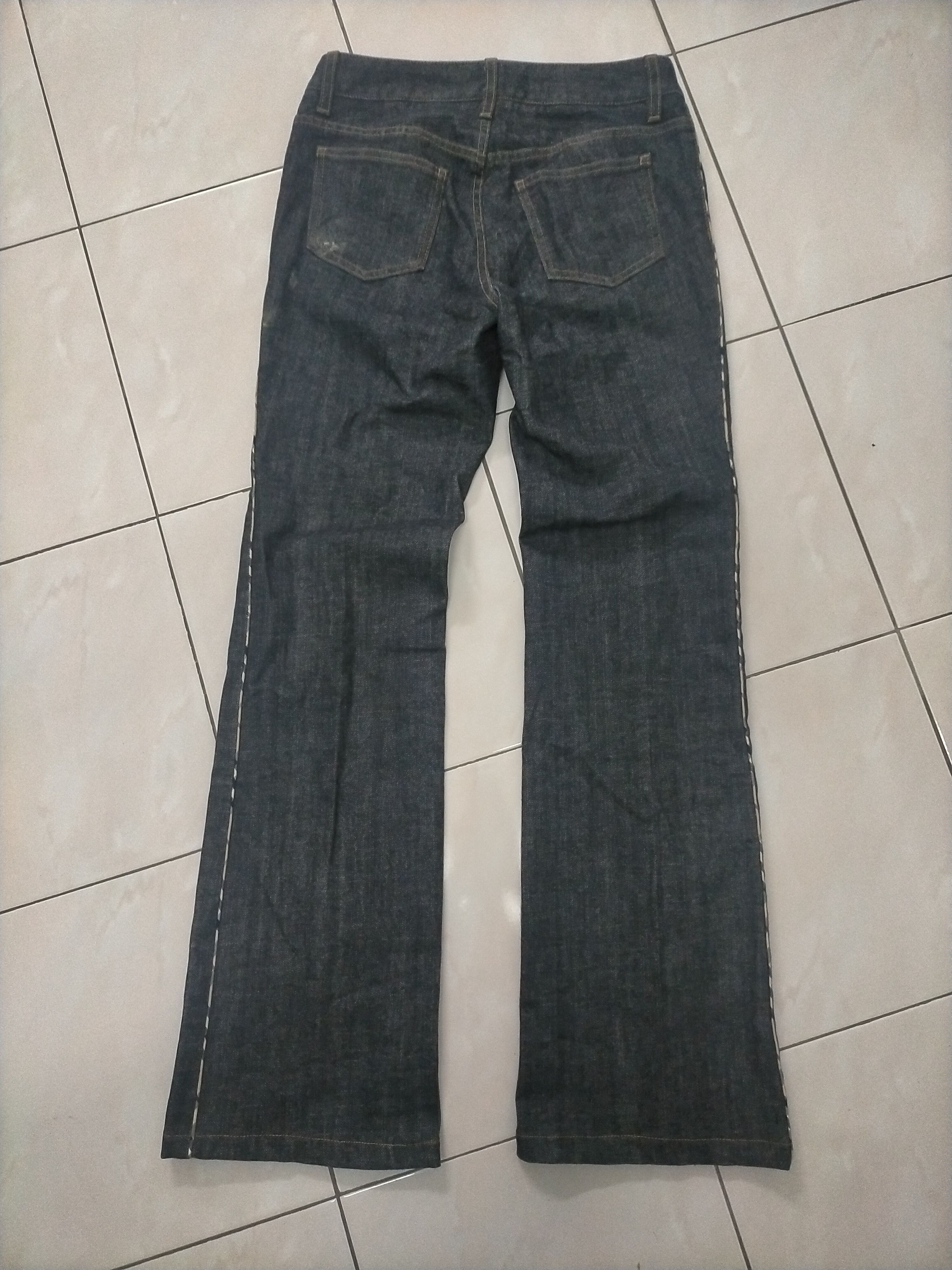 Burberry × Designer Rare Burberry London Mudwash Flare Jeans Size US 29 - 1 Thumbnail