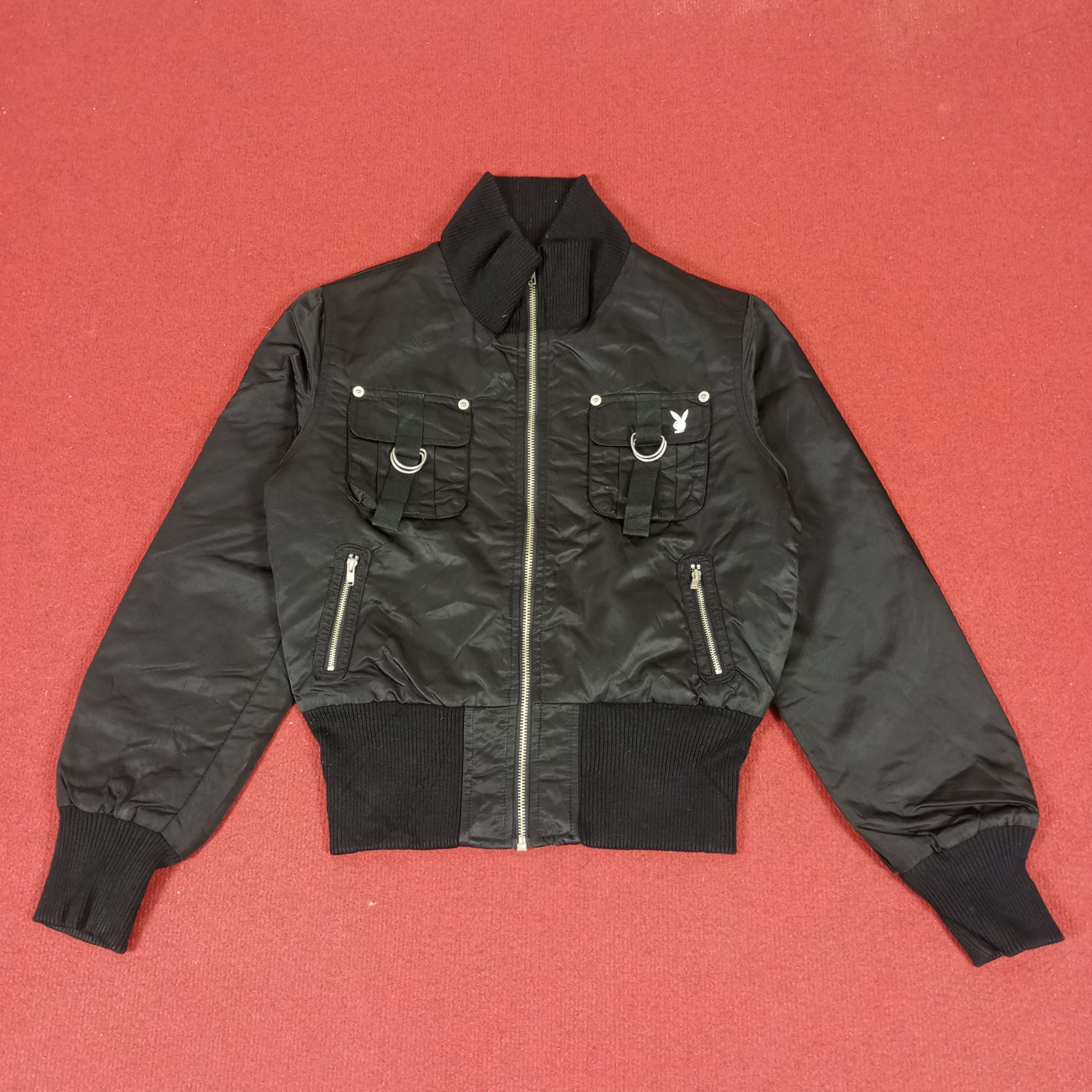Playboy × Vintage Playboy Rock Punk Style Jacket Size XS / US 0-2 / IT 36-38 - 1 Thumbnail
