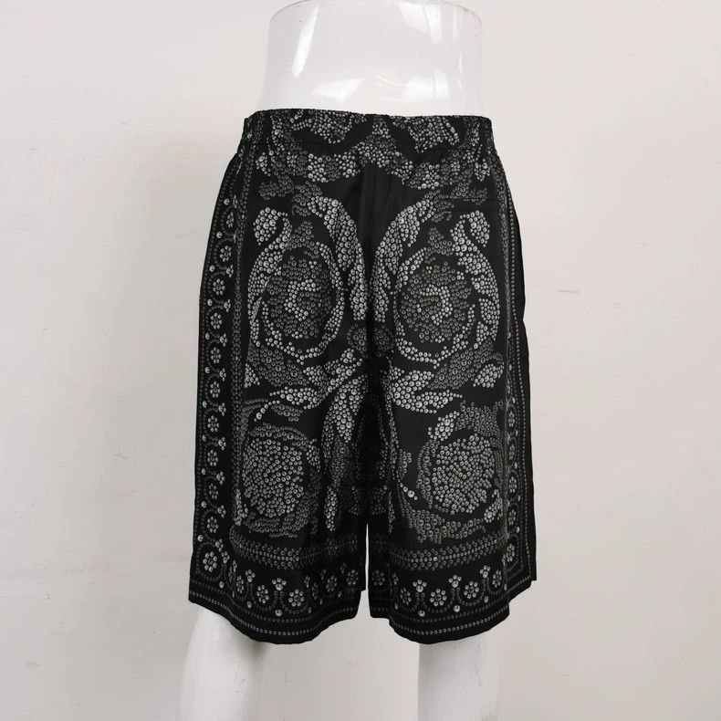 Versace Versace Baroque pattern men's shorts Size US 32 / EU 48 - 2 Thumbnail