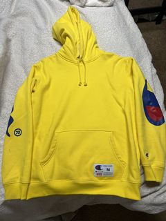 Supreme champion hoodie online yellow