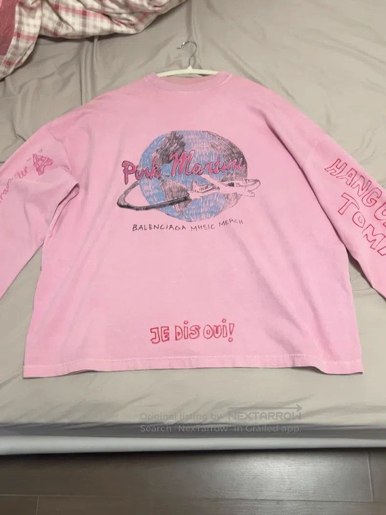 Balenciaga Balenciaga Long Sleeve T-Shirt Size US M / EU 48-50 / 2 - 1 Thumbnail