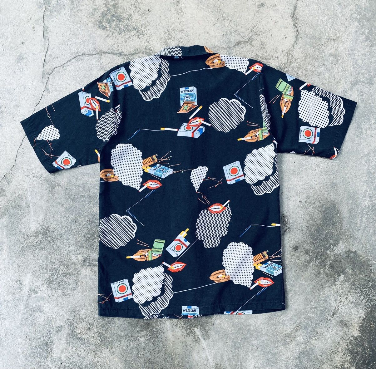 Japanese Brand Vintage Arrow Star Printed Button Ups Shirt Size US M / EU 48-50 / 2 - 2 Thumbnail