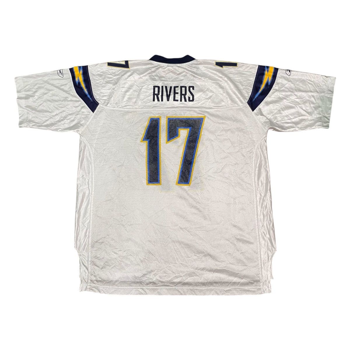 NFL × Reebok × Vintage VINTAGE PHILIP RIVERS CHARGERS REEBOK NFL JERSEY #17 Size US XXL / EU 58 / 5 - 2 Thumbnail