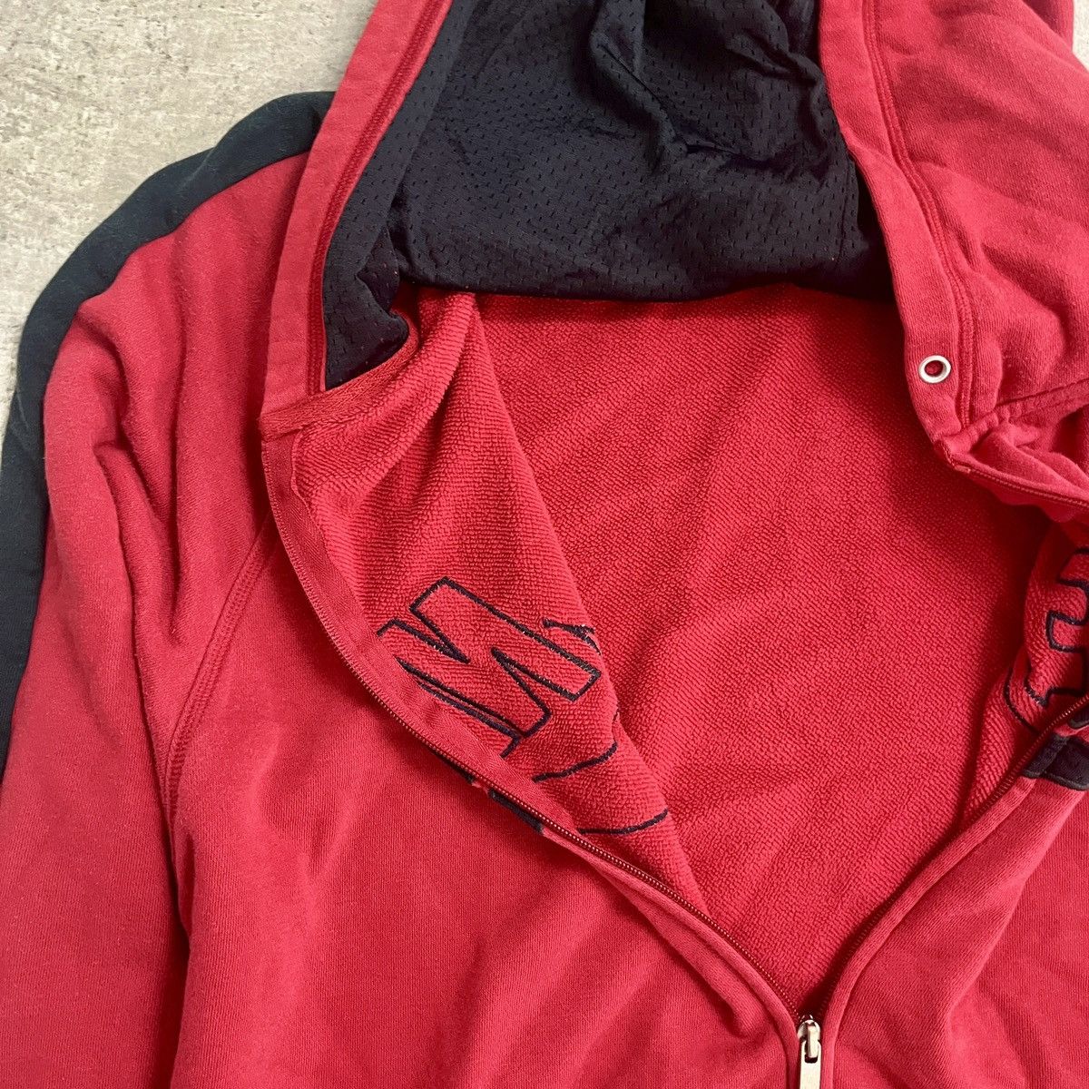 Nike Vintage Nike Hoodie Mens Spell Out Embroidered Swoosh Zip Up Size US XXL / EU 58 / 5 - 3 Thumbnail