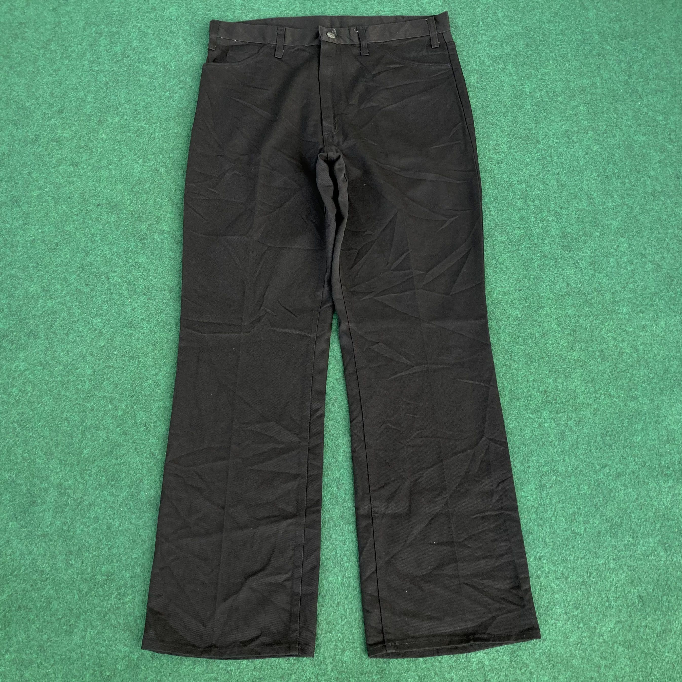 JCPenney Vtg Jcpenney Starpress Zip Talon Flared Denim Bootcut Jeans Size US 35 - 1 Thumbnail