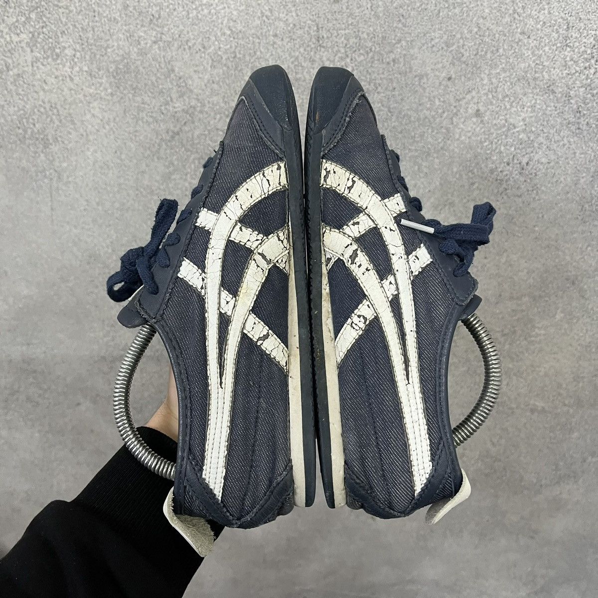 Asics Asics Onitsuka Tiger Mexico 66 Vintage Leather Sneakers Rare Size US 5.5 / EU 38 - 10 Thumbnail