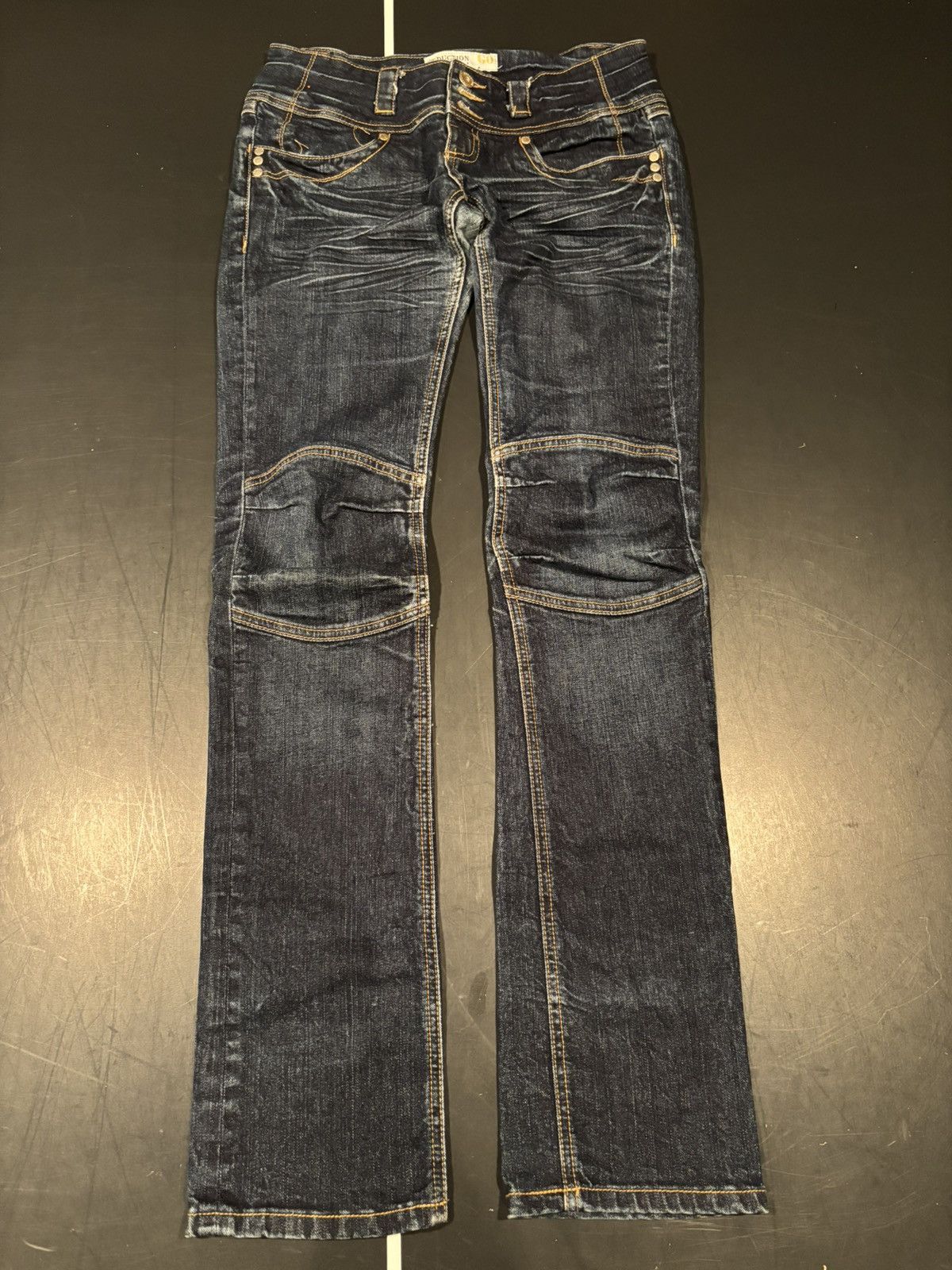 Other Grunge Punk Rock Y2K Style Women’s Dark Wash Denim Jeans Size 28" / US 6 / IT 42 - 1 Thumbnail