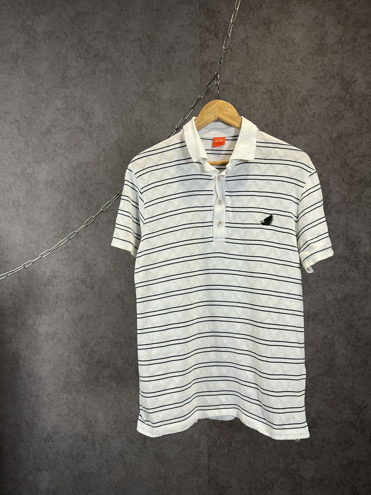 Hugo Boss Hugo Boss designer logo polo tee Size US L / EU 52-54 / 3 - 1 Thumbnail