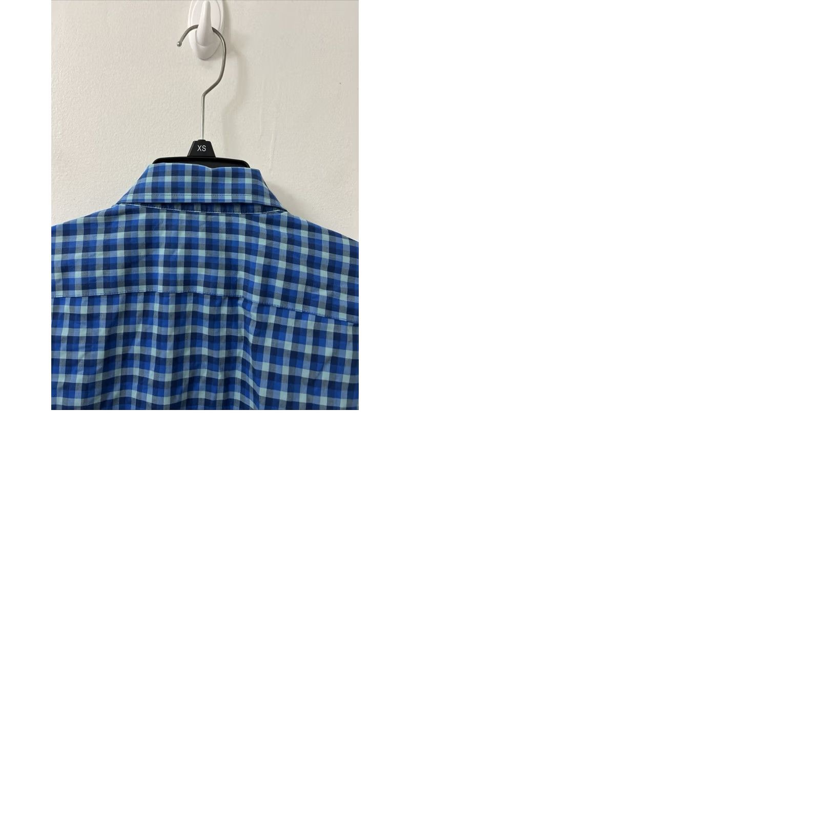Vintage LL Bean Shirt Mens M Blue Plaid Kennebunk Sport Oxford Wrinkle Free L/S 287889 Size US M / EU 48-50 / 2 - 9 Thumbnail