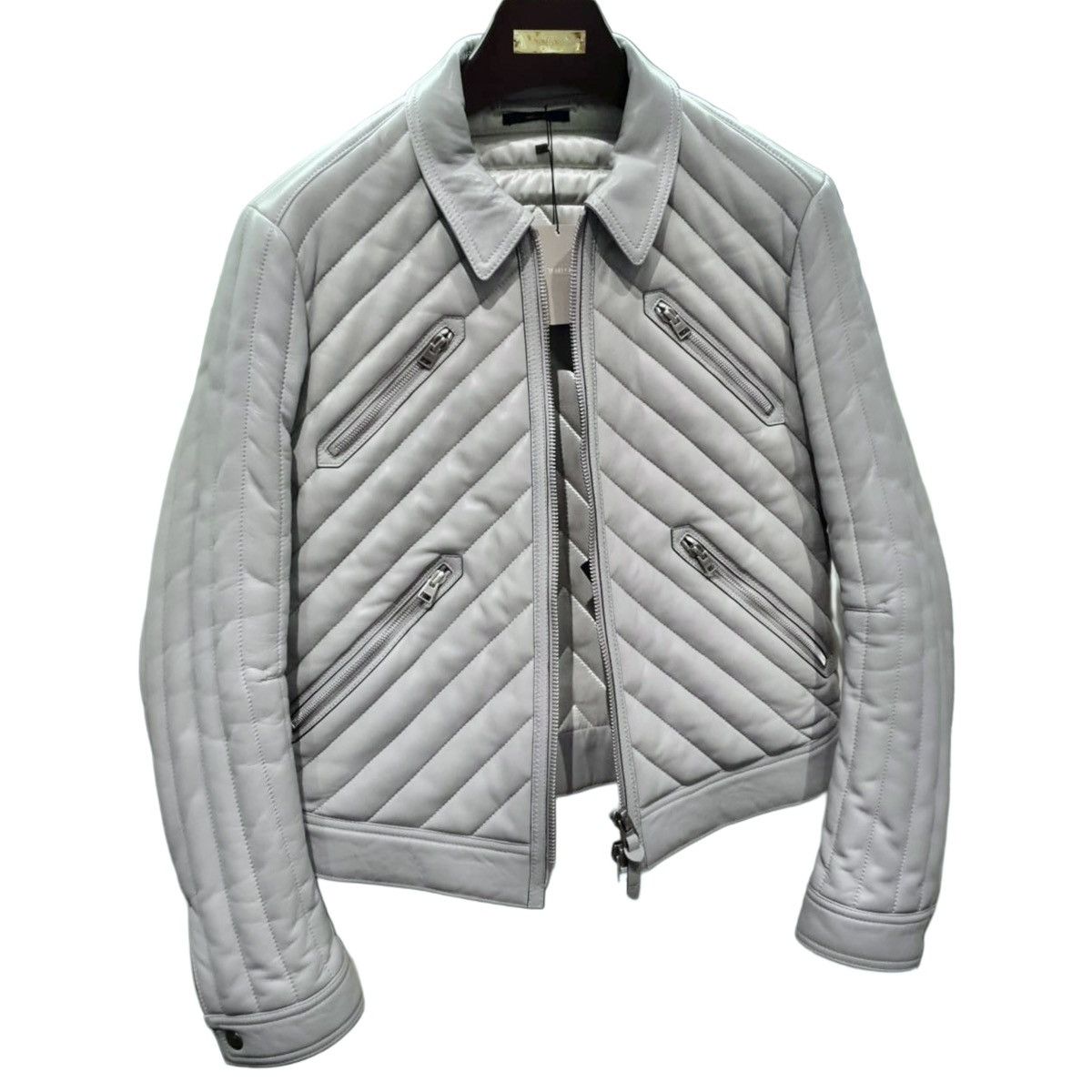 Tom Ford Tom Ford Quilted Leather Jacket Size US M / EU 48-50 / 2 - 2 Thumbnail