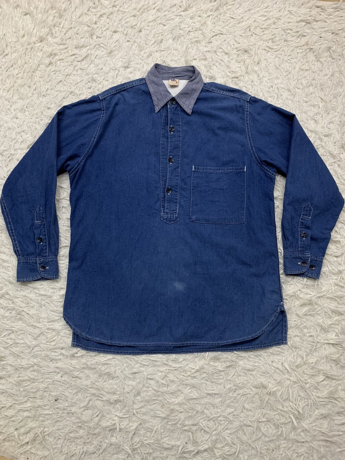 45rpm 45 RPM By R Studio Pullover Shirt WWII Inspire Army Size US M / EU 48-50 / 2 - 1 Thumbnail
