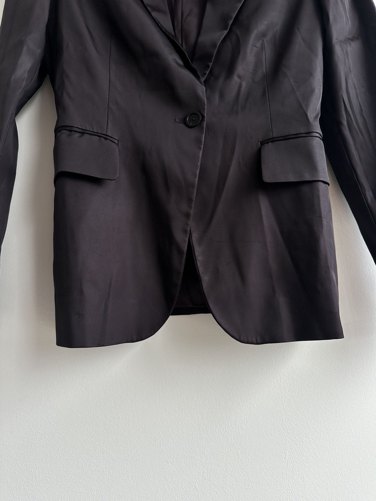Gucci 2004 Gucci by Tom Ford 1 Button Blazer Jacket Purple Size 42 Size M / US 6-8 / IT 42-44 - 6 Thumbnail