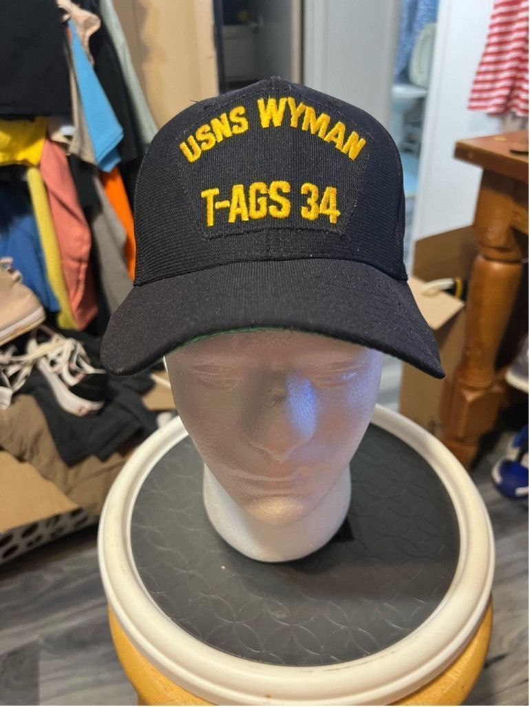 New Era Vintage men's New Era Hat, USNS Wyman T-AGS 34 Size ONE SIZE - 1 Thumbnail