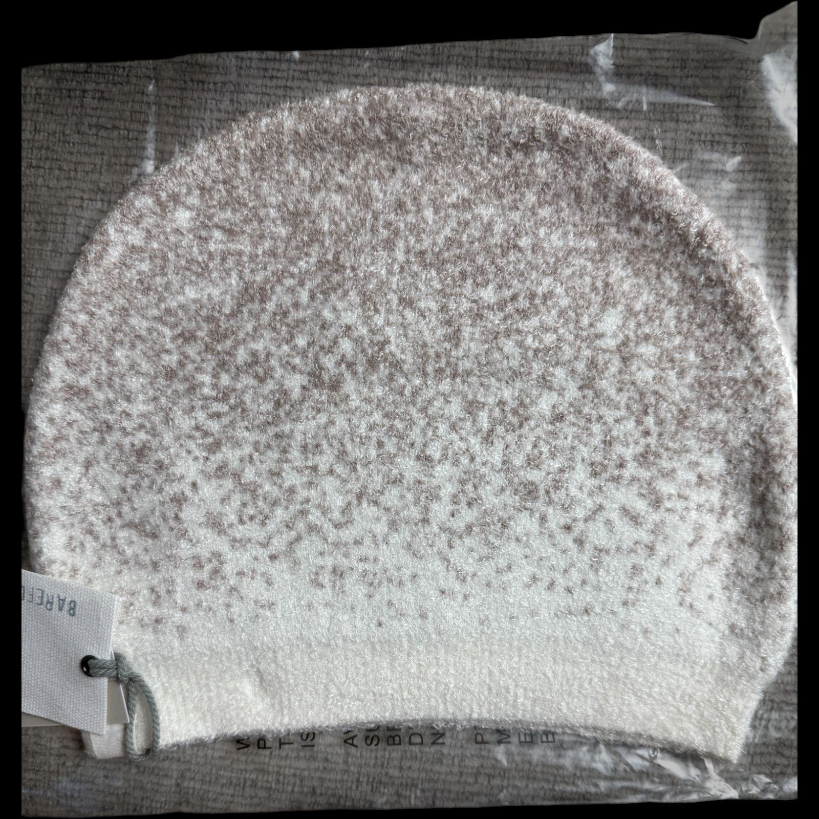 Other Barefoot Dreams Cozy Chic Lite Confetti Beanie Cream-Taupe Size ONE SIZE - 8 Thumbnail