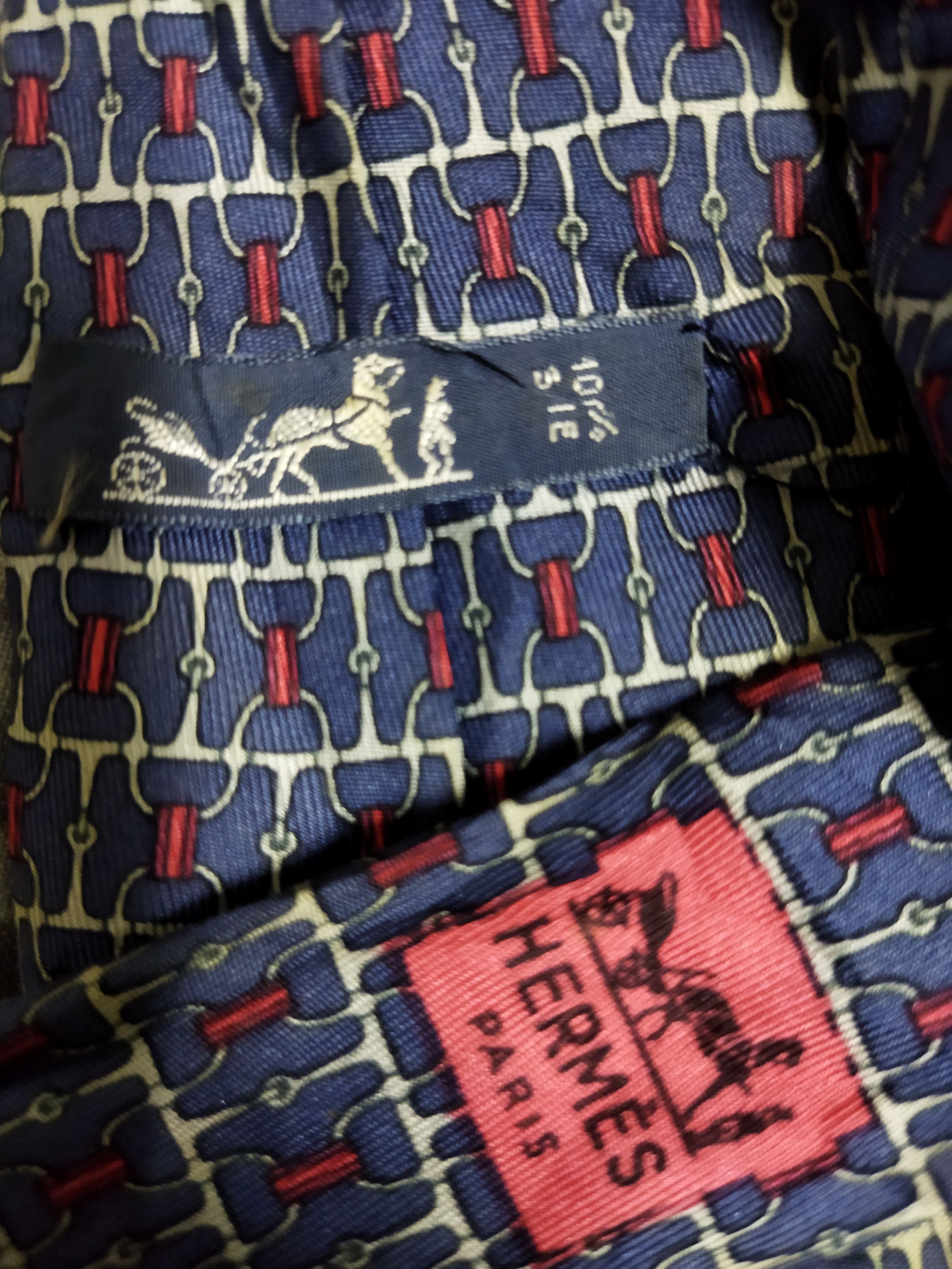 Hermes Hermes Neck Tie Size ONE SIZE - 2 Thumbnail