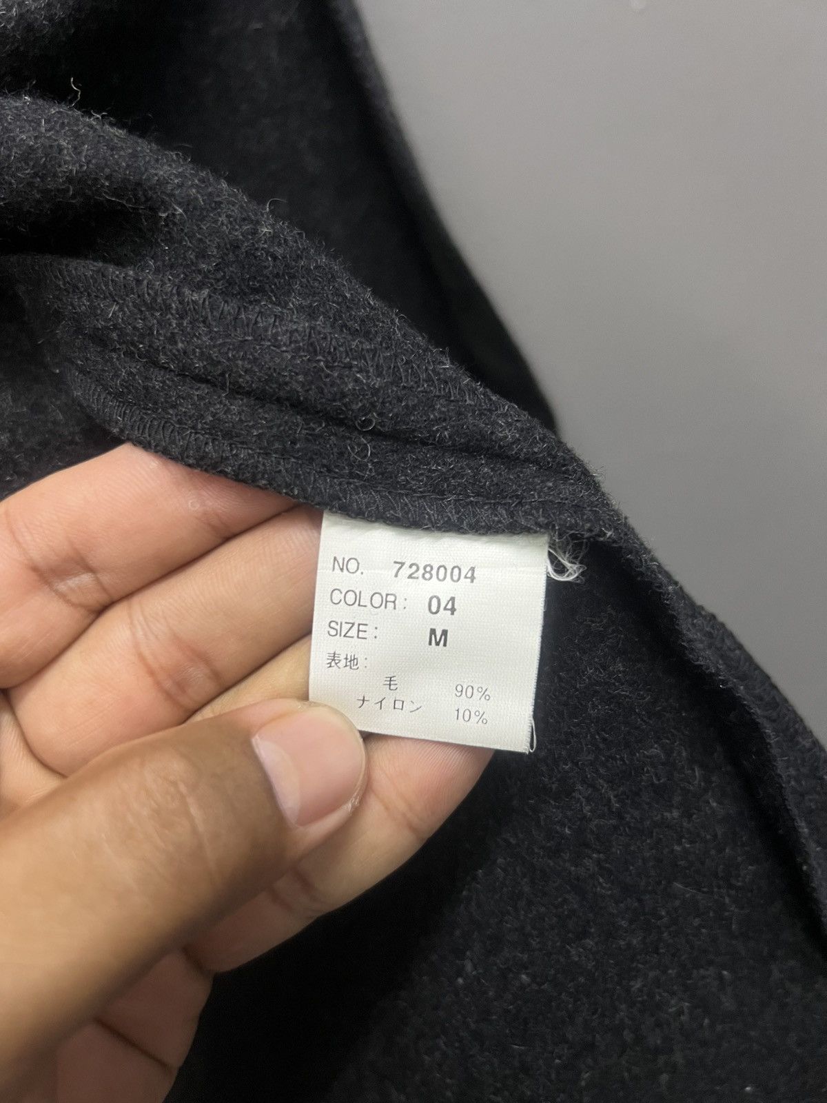 Japanese Brand Euro Taylor & Co Wool Zipper Jacket Size US M / EU 48-50 / 2 - 8 Thumbnail