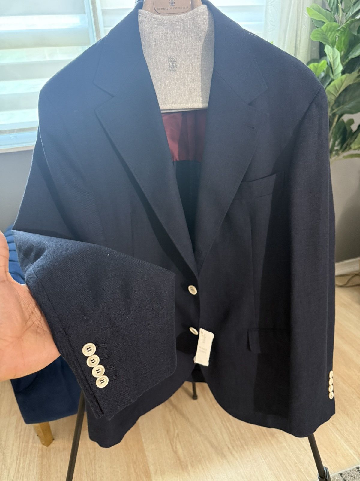 Brunello Cucinelli Brunello Cucinelli Blazer Size 42R - 6 Thumbnail