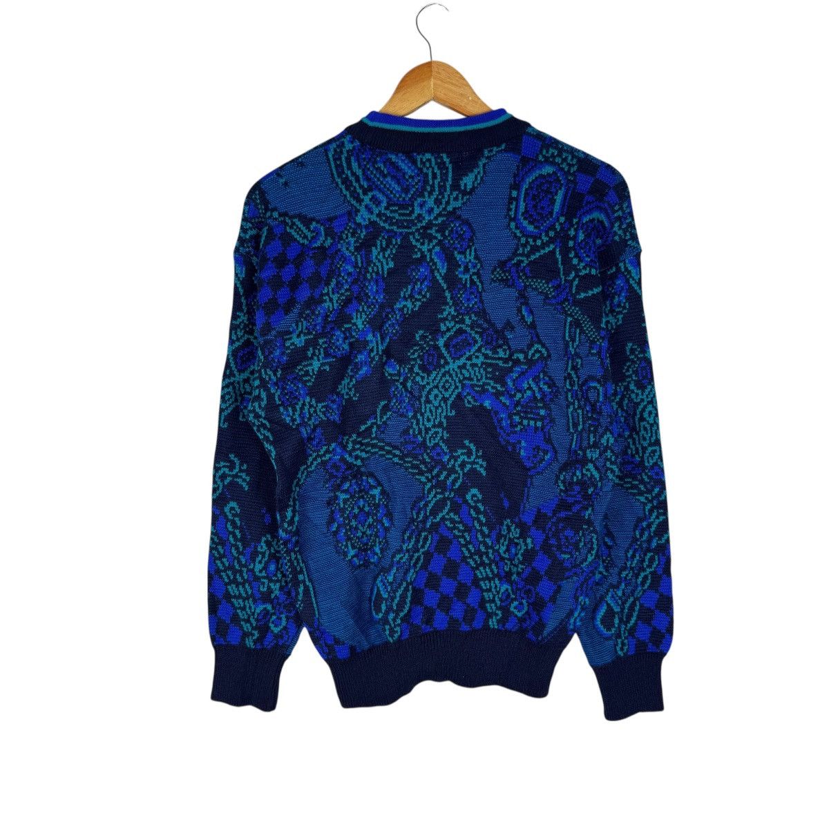 Aran Isles Knitwear ☀️MODIGLIANI ITALY KNITWEAR PAISLEY SWEATER LIKE COOGI Size US M / EU 48-50 / 2 - 7 Thumbnail