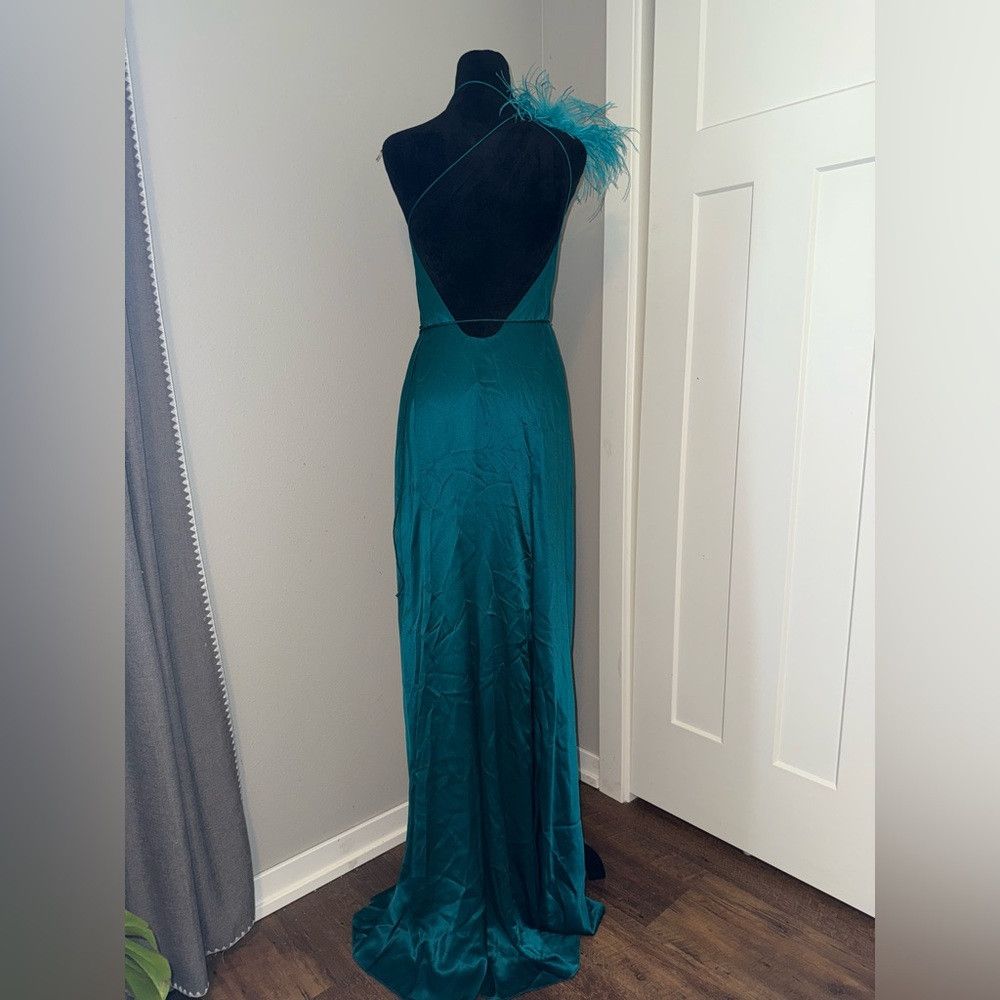 Other New THE SEI WRAP GOWN WITH DETACHABLE OSTRICH TRIM 2 Size XS / US 0-2 / IT 36-38 - 4 Thumbnail