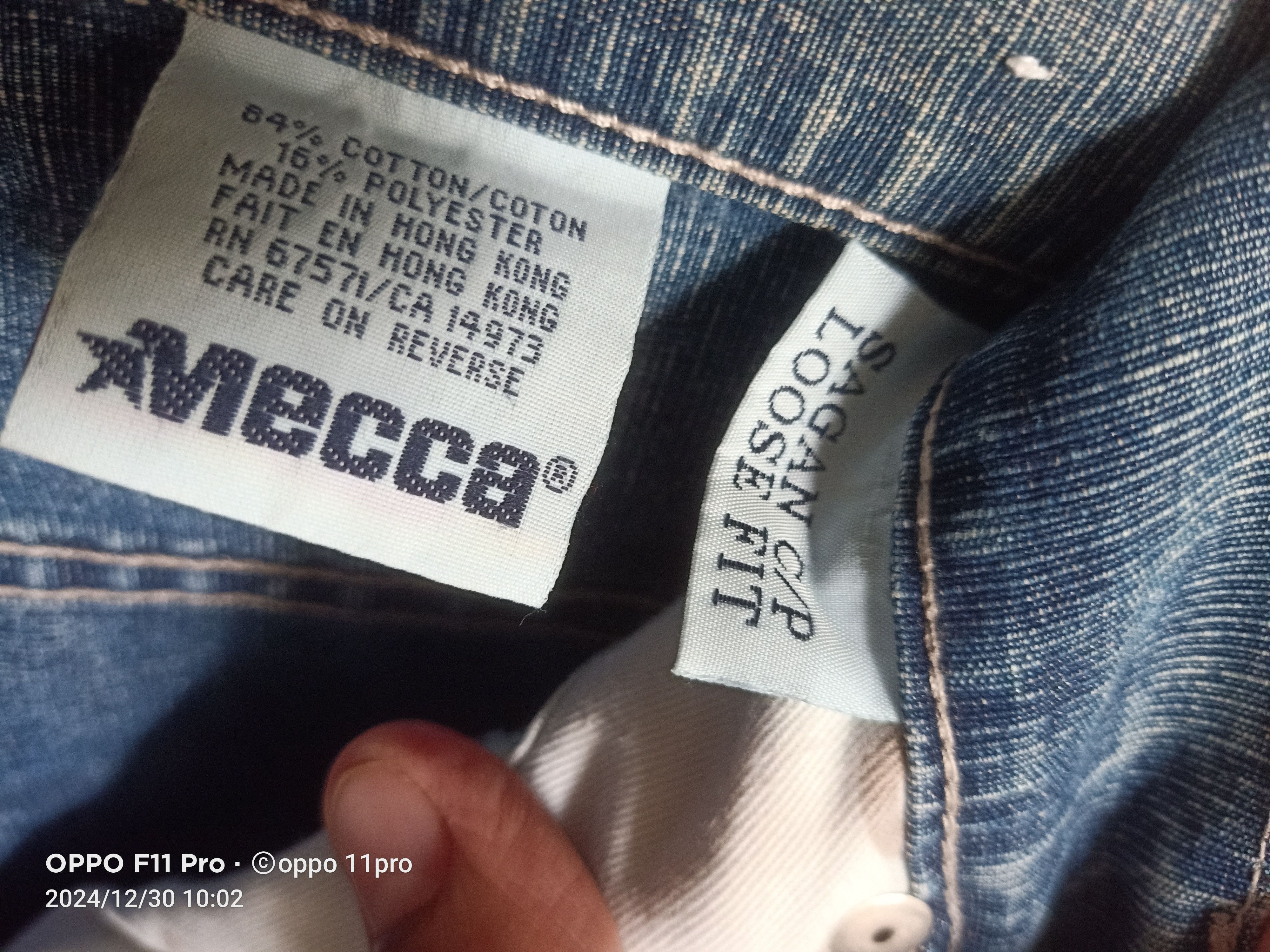 If Six Was Nine × Mecca 90s Vintage Mecca Baggy Pants Loose Size US 35 - 8 Thumbnail