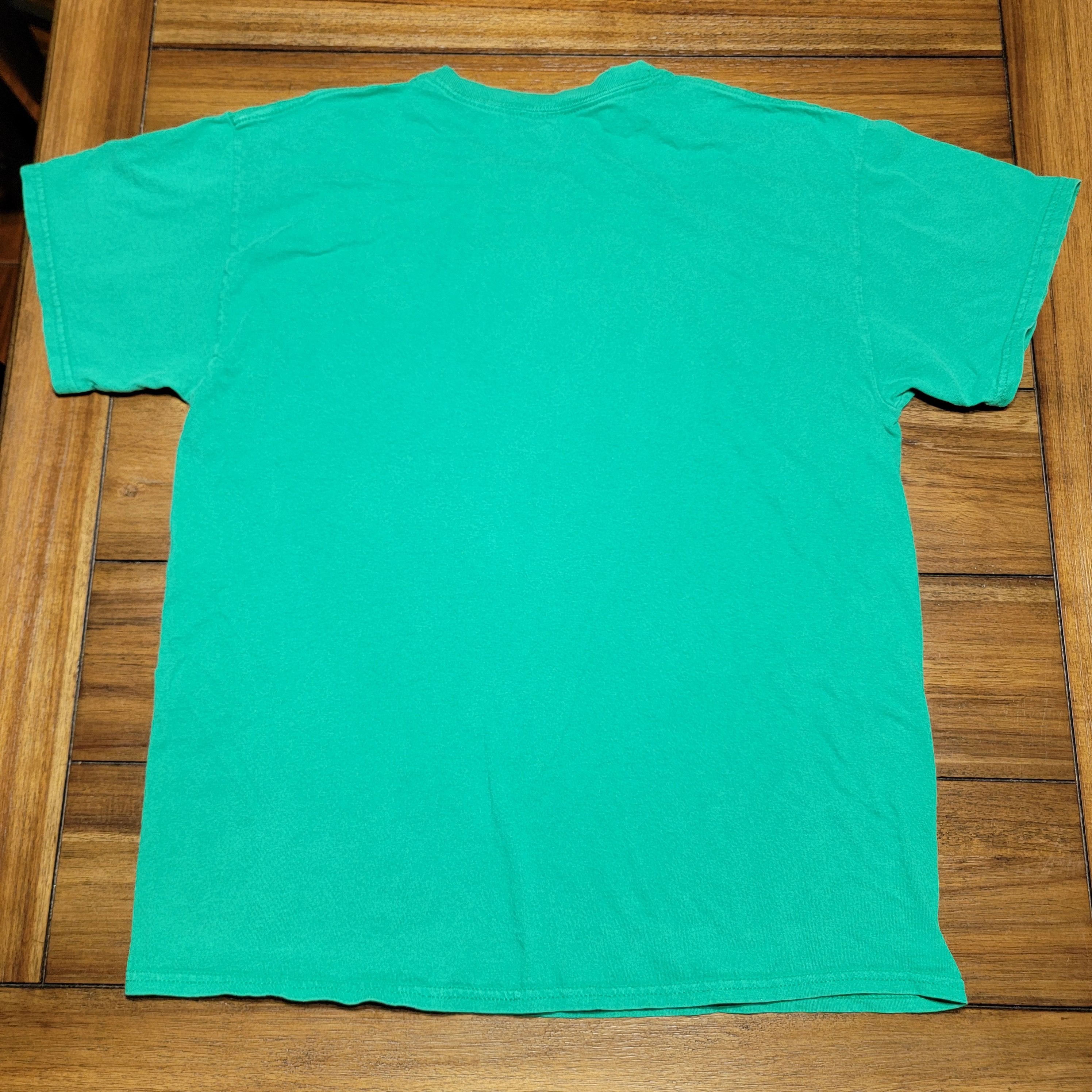 Gildan Gildan SS Green Unisex Tee Melting Rubix Cube - Size Large Size US L / EU 52-54 / 3 - 3 Thumbnail