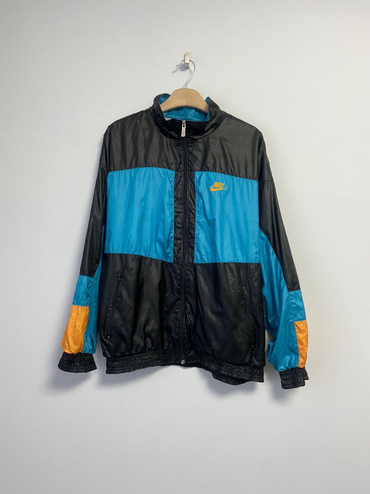 Vintage Nike Vintage Jacket 90’s Style Hype Nylon Size US L / EU 52-54 / 3 - 1 Thumbnail