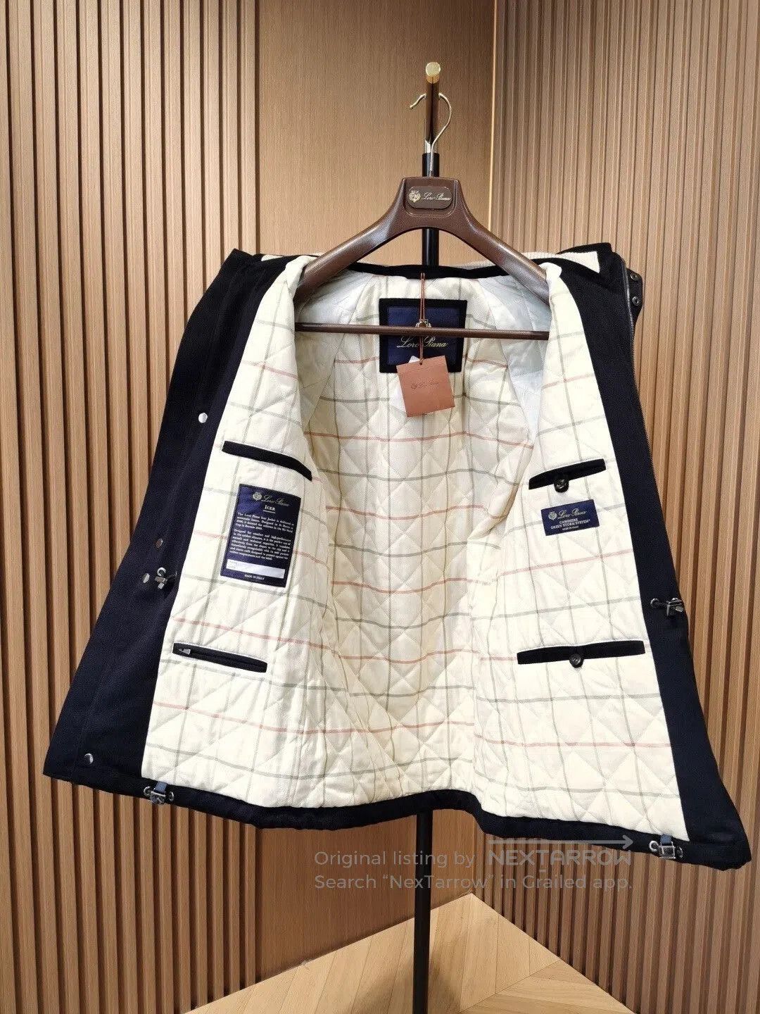 Loro Piana Loro Piana Icer Cashmere Jacket Navy. Size US XS / EU 42 / 0 - 3 Thumbnail
