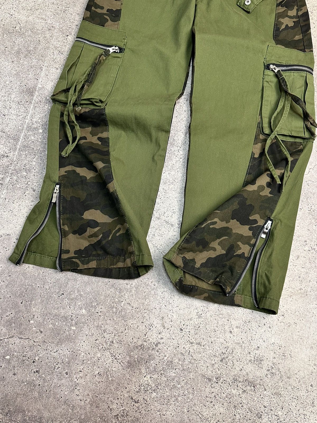 GOA LGB Baggy GOA Flare Military Style Cargo Pants Ifsixwasnine Size US 32 / EU 48 - 9 Thumbnail