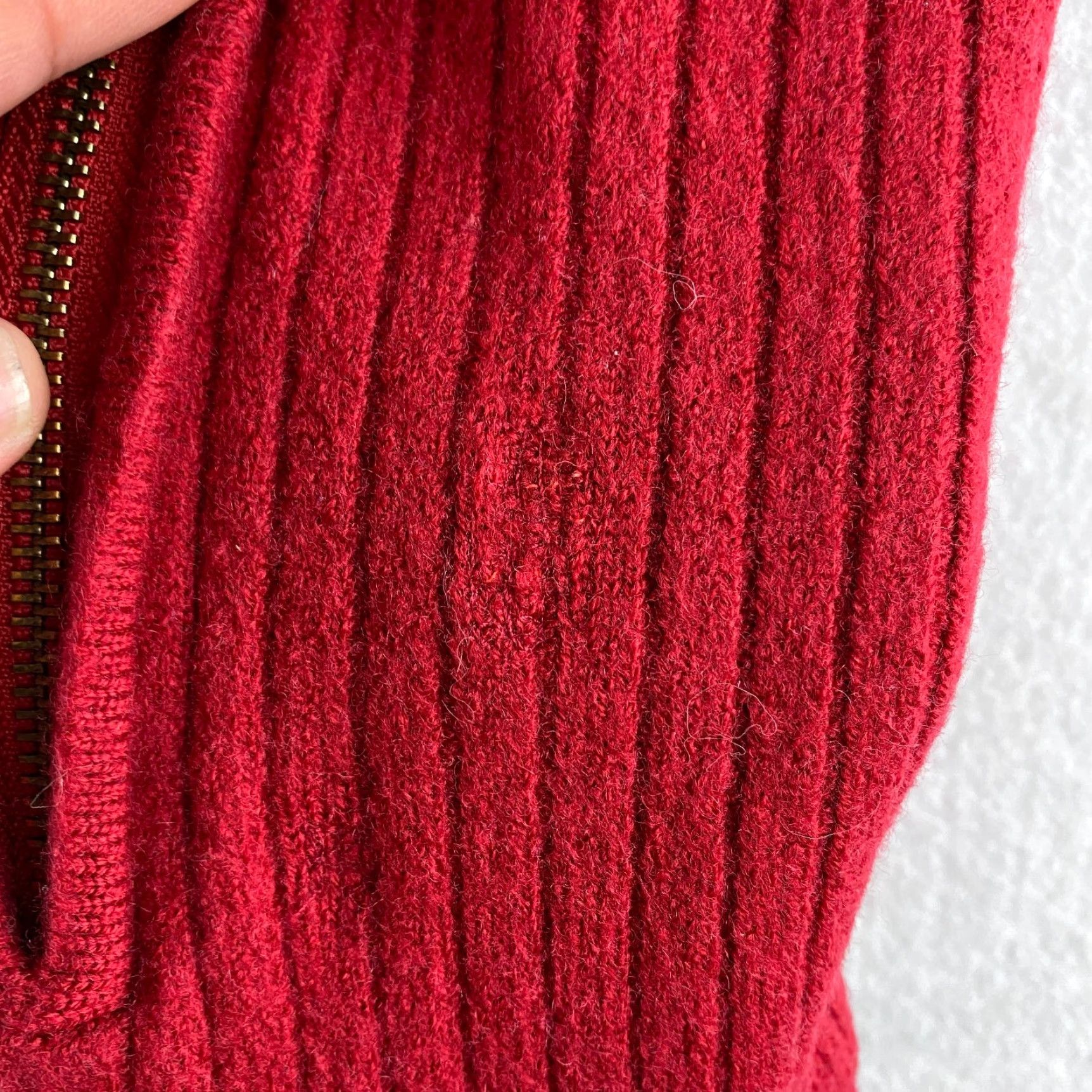 Vintage Classiques Entier Sweater Womens XS Extra Fine Merino Wool High Neck 1/4 Zip Size XS / US 0-2 / IT 36-38 - 6 Thumbnail