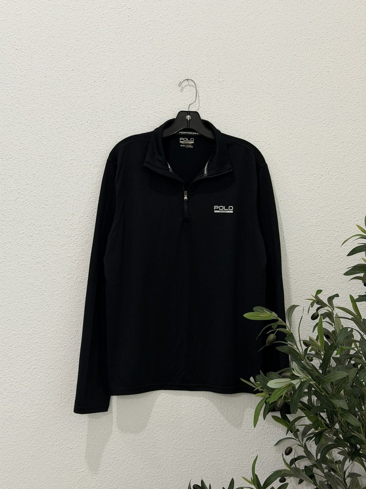 Polo Ralph Lauren Vintage Ralph Lauren Polo Sport Quarter Zip Long Sleeves Size US M / EU 48-50 / 2 - 2 Thumbnail