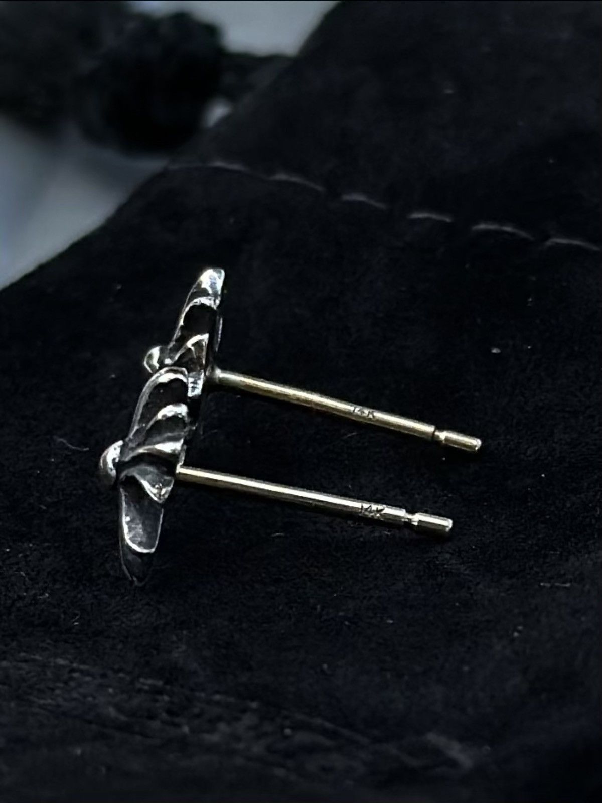 Chrome Hearts CH Plus Studs Silver Size ONE SIZE - 9 Thumbnail