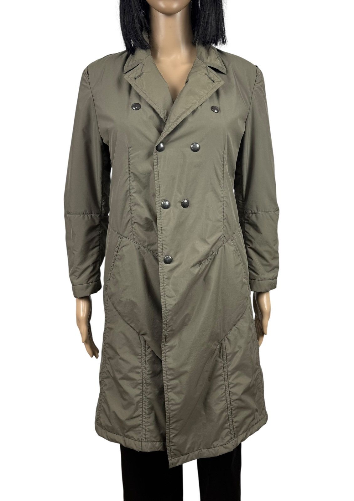 Marithe + Francois Girbaud Marithe Francois Girbaud Nylon Trench Coat Vintage size IT42 Size M / US 6-8 / IT 42-44 - 3 Thumbnail
