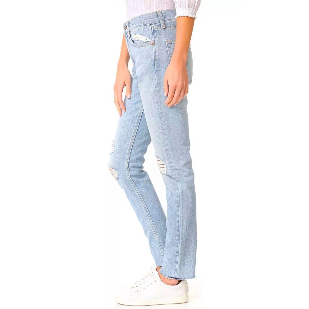 Rag & Bone Rag & Bone Distressed High Rise Jeans - Size 26 Size 26" / US 2 / IT 38 - 6 Thumbnail