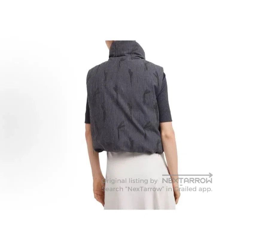 Brunello Cucinelli Brunello Cucinelli Women's Down Vest. Size S / US 4 / IT 40 - 5 Thumbnail