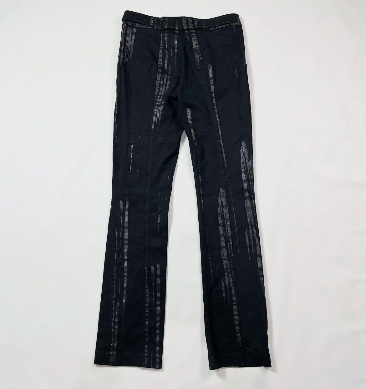 Hysteric Glamour 2000s Home Alive Italy Painted Hybrid Belt y2k Lgb Size US 27 - 2 Thumbnail