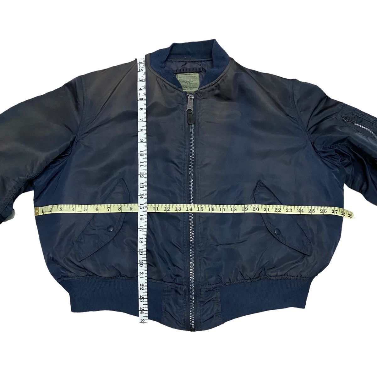 Alpha Industries × Vintage Vintage Alpha industries sunfaded bomber jacket Size US XL / EU 56 / 4 - 4 Thumbnail