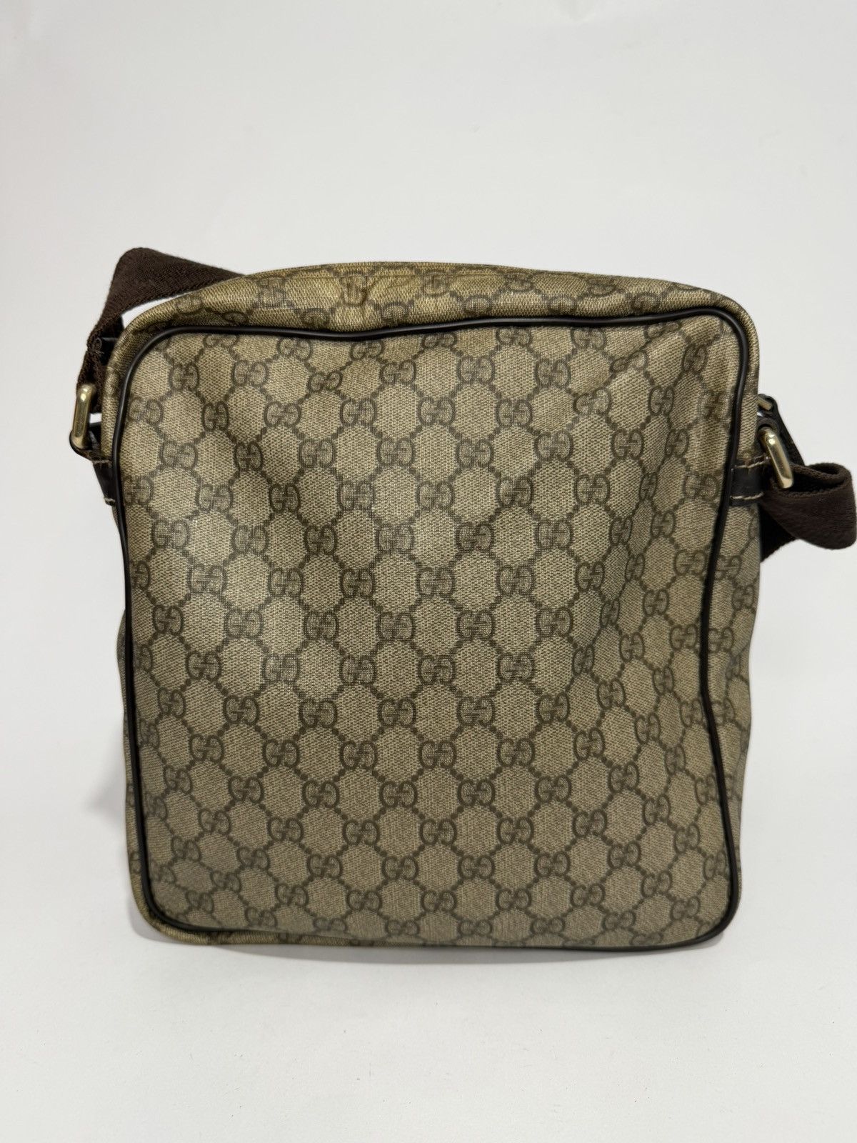 Gucci Gucci Beige GG Supreme Canvas Joy Messenger Bag Size ONE SIZE - 5 Thumbnail